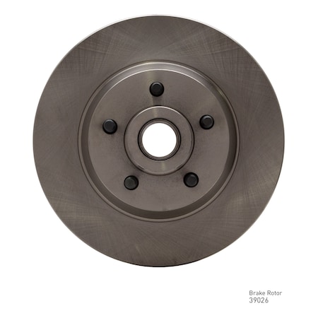 Dynamic Friction Co Brake Rotor, Front, 600-39026 600-39026